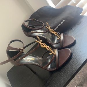 Saint Laurent Sandals.